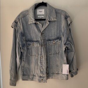 Vervet Light Blue Washed Denim Jacket - Women's Classic Trucker